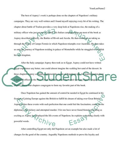 The Rise Of Napoleon Bonaparte