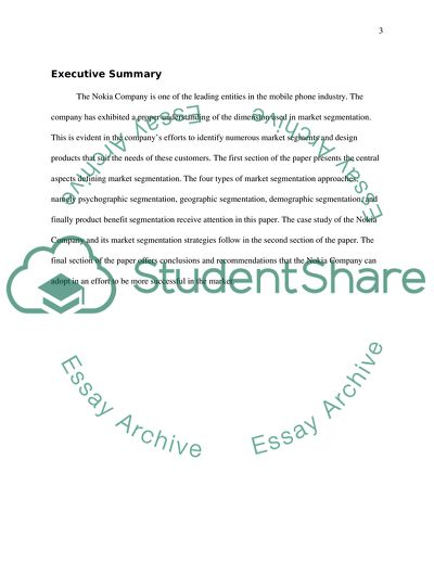 Conclusion of nokia company image