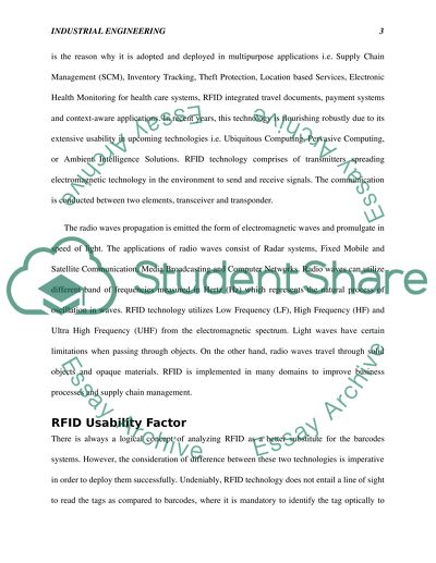 RFID Impact on Supply Chain Management