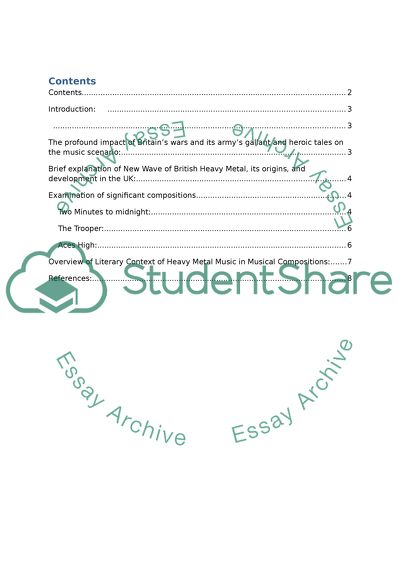 The Influence of War and Politics on British Music Scenario