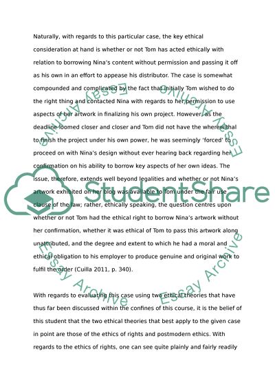 Application of Ethical Theory: Business and Society