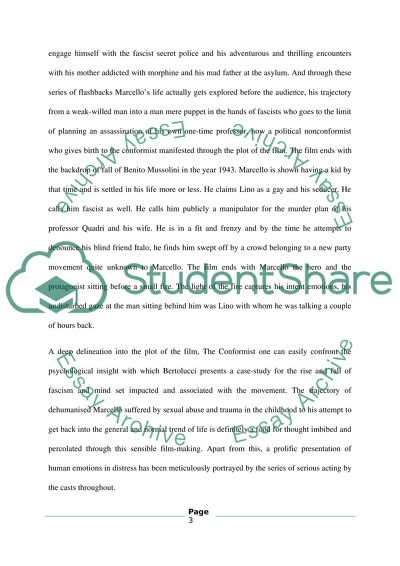 Film Review: Conformista by Bernardo Bertolucci