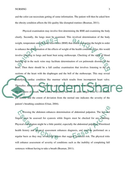 Physical Assessment and Application of Clinical Judgment