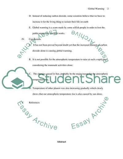Global Warming is not as Big a Deal as the Government Makes it Seem