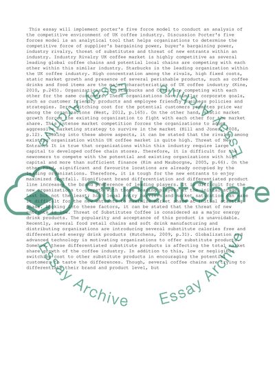 Porters Five Forces Analises