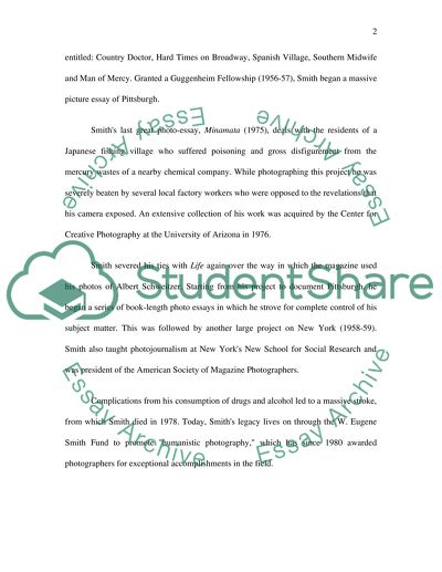 William Eugene Smiths Life