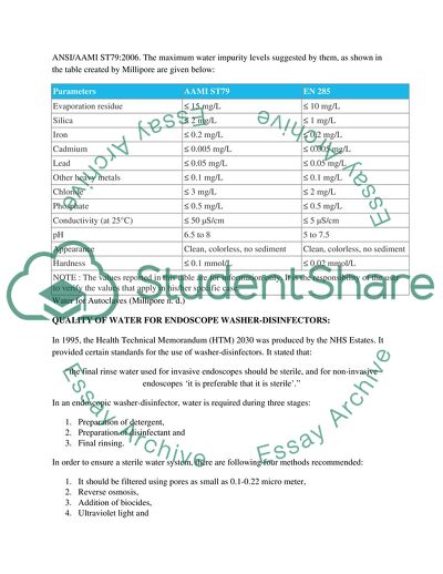 Medical Devices Decontamination