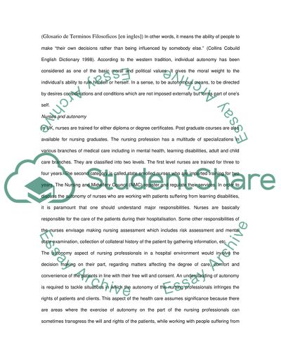 Professional and Ethical Practice within the context of Health and Caring