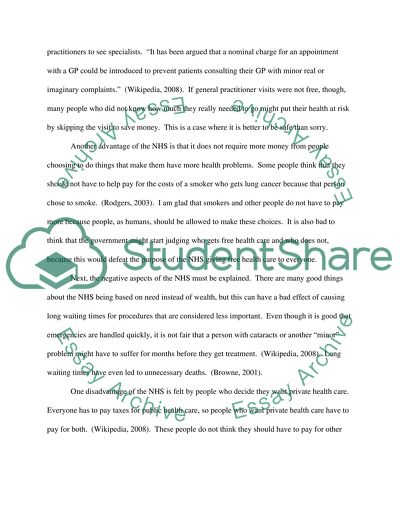 Health Econimics and Policy