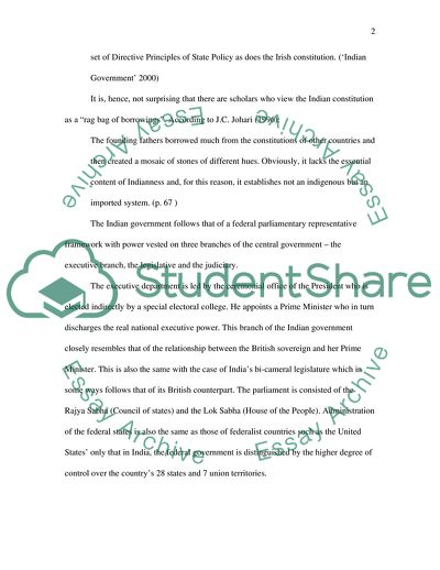 How Central Is an Understanding of the Constitution to an Understanding of Indian Politics