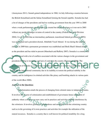 An Examination of Conflict and Development in Global South