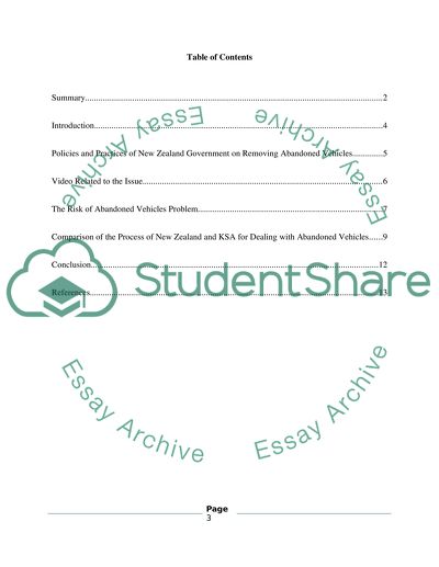 Abandoned vehicle problem 2