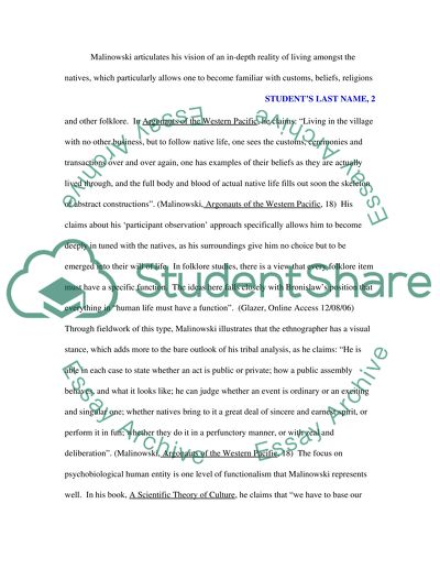 A Socio-Anthropological Perspective