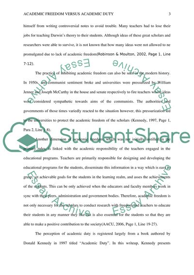 Understanding the Concepts of Academic Freedom and Academic Duty