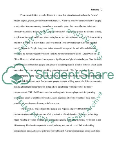 Globalization in World History