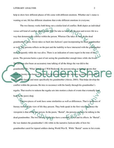 What You Pawn I Will Redeem and Burial