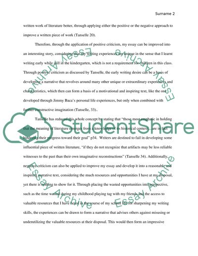 Literacy narrative in context