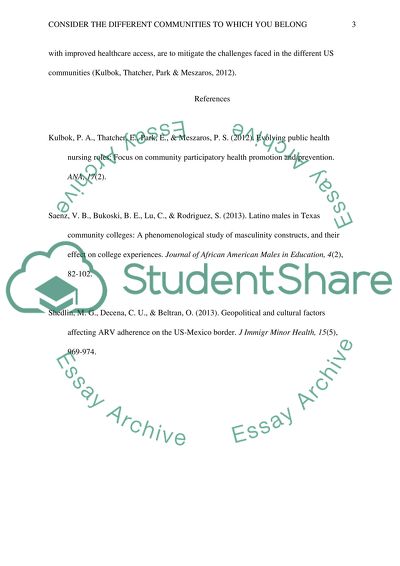 The community health nurses