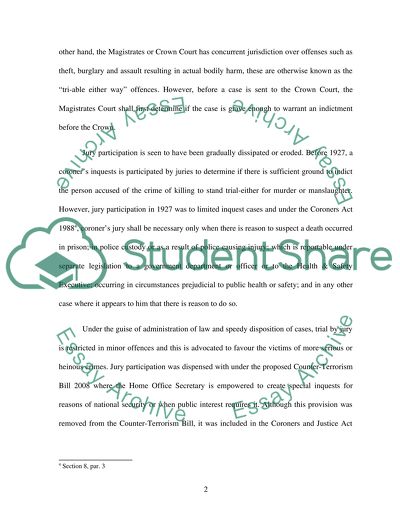 Trial by Jury Is the Lamp That Shows That Freedom Lives