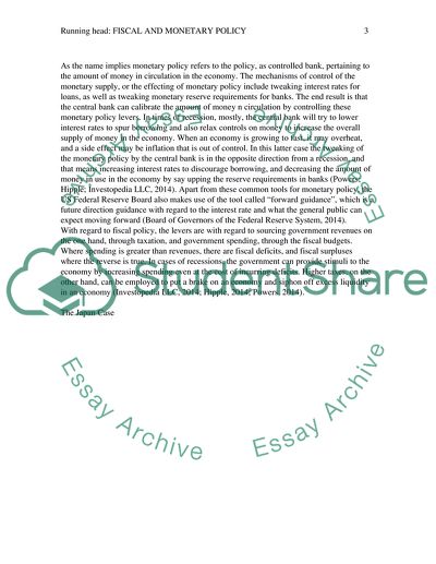 Fiscal And Monetary Policy And Their Importance For The Country