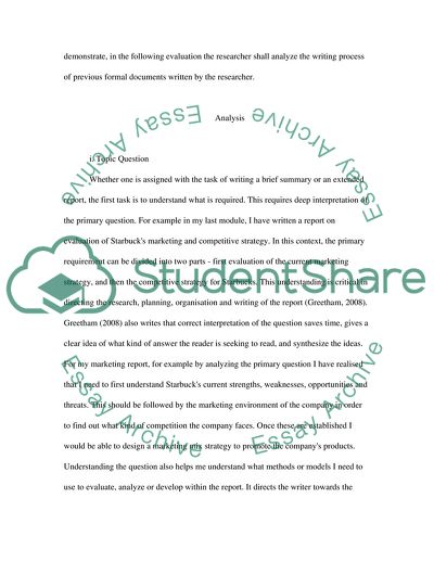 Specifics of Academic vs Personal Writing