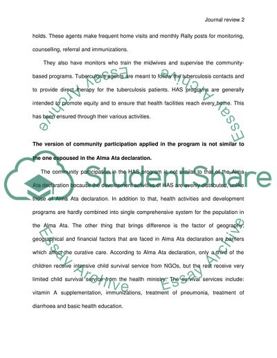 Hospital Albert Schweitzers Program