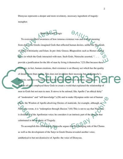 Attic tragedy: the metaphor is the message