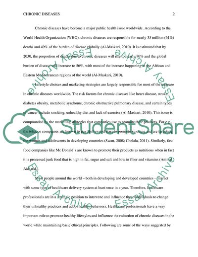 M8 Chronic Diseases Discussion
