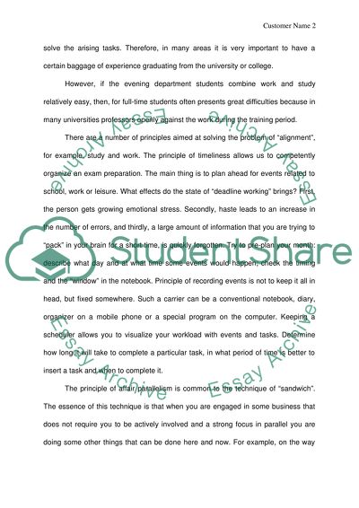 Strategies for Effective Learning