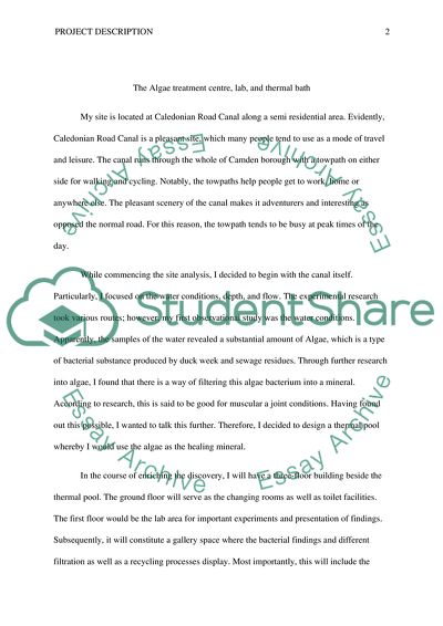 PROJECT DESCRIPTION