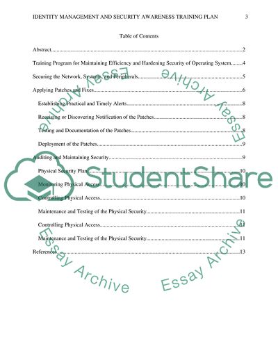 Security Awareness Training Plan for MEMATECH Solutions Limited