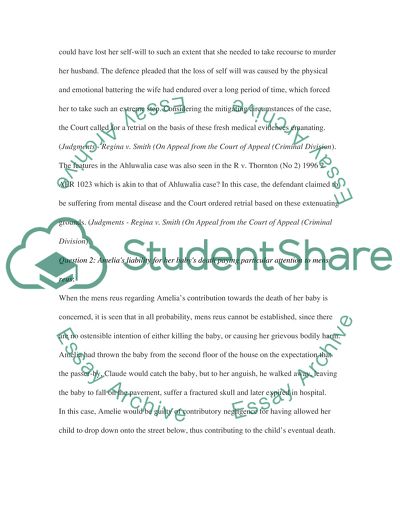 The Key Aspects of Criminal Law