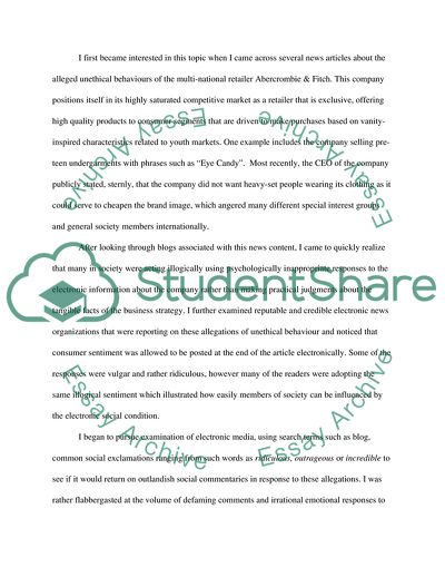 The Impact of Electronic Media on Social Attitudes