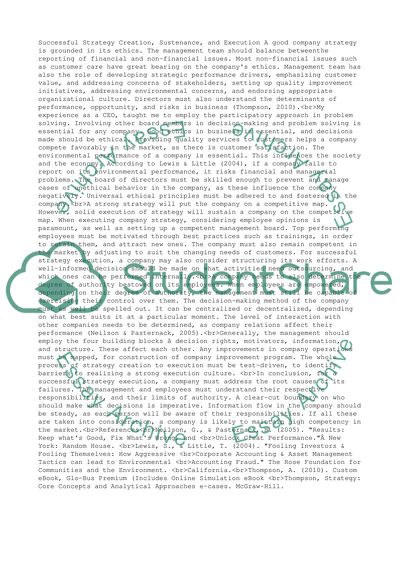 MGMT 670 week 8 Conference