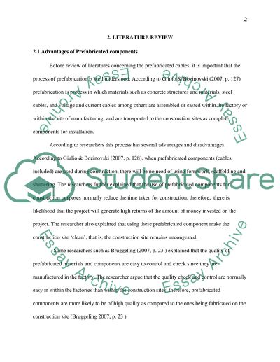 Project Form II: Report on Literature Survey