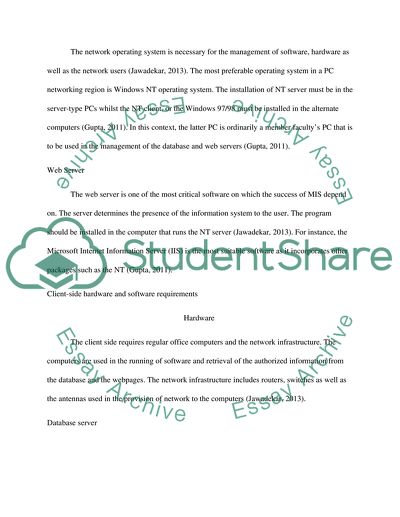 Management Information System