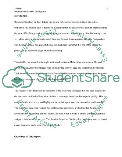 International Market Intelligence