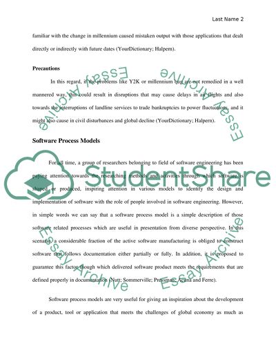 essay about software engineer