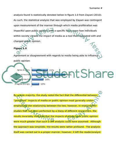 Media: A Discussion and Analysis on the Whether or Not Impact Can be Measured