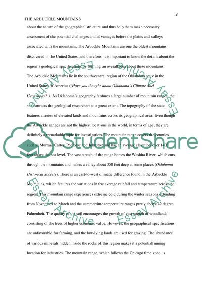 The Arbuckle Mountains: A Geological Overview