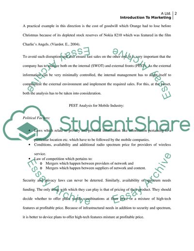 Development of Global Mobile Phone Industry