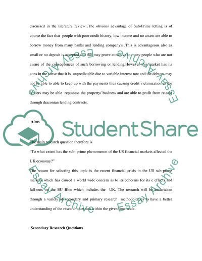 Suprime letting Literature review