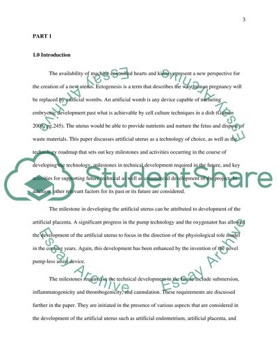 Artificial Womb Technology and the Future of Human Reproduction