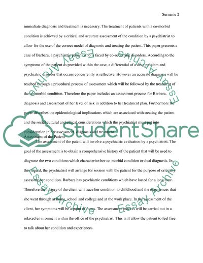 Co-Occurring Disorders and Treatment