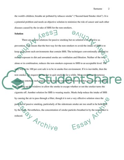 Problem and Solution Paper