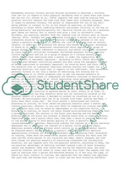 Health Benefits of Physical Activity