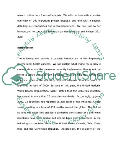 H1N1 Influenza Pandemic