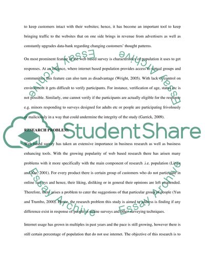 Popularity of Web-Based Surveys