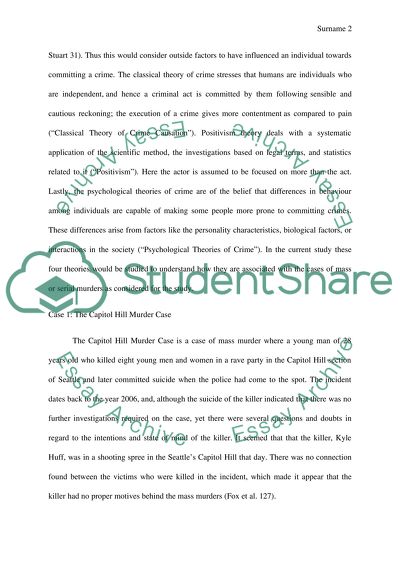 Criminology Theories