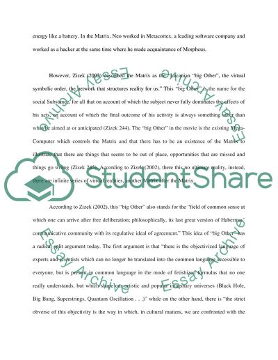 Term paper of Cyberpunk Film class